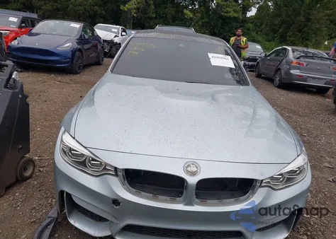 2017 BMW M3 из США, поврежденный, VIN WBS8M9C54H5G42217